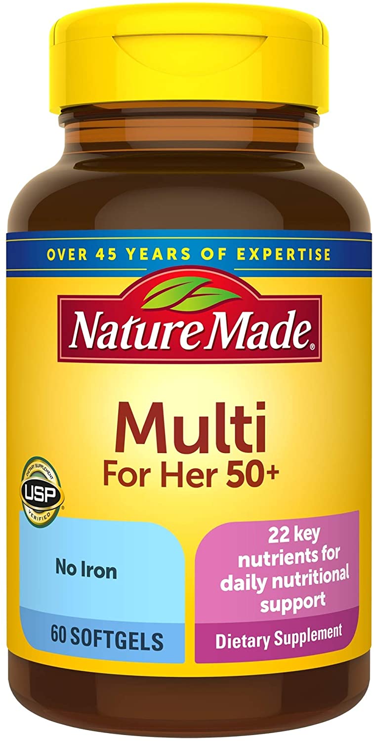 Nature Made® Women's Multi 50+ Softgels 60ct.