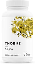Load image into Gallery viewer, Thorne® D-10,000 Capsules 60ct.