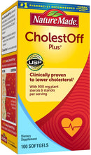 Load image into Gallery viewer, Nature Made® Cholestoff® Plus Cholesterol-Lowering Softgel 100ct.