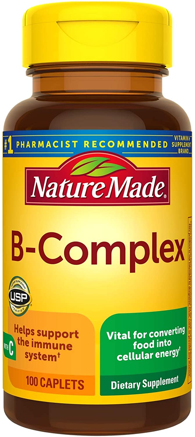 Nature Made® B-Complex with Vitamin C Caplets 100ct.