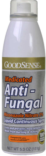 GoodSense® Athlete's Foot Spray Miconazole Nitrate 2% 5.3oz.