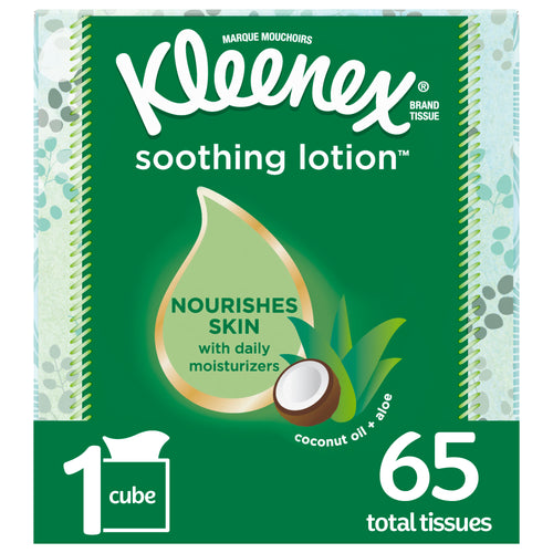 Kleenex® Soothing Lotion™ 3-Ply Tissues 65ct.