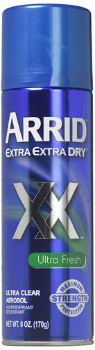 ARRID Extra Extra Dry Ultra Fresh Aerosol Deodorant 6oz.
