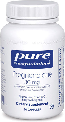 Pure Encapsulations® Pregnenolone 30mg Capsules 60ct.