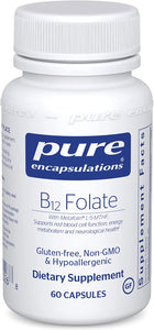 Pure Encapsulations® B12 Folate 60ct.