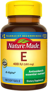 Nature Made® Vitamin E 180mg Softgels