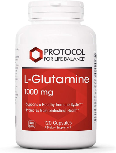 Protocol for Life Balance® L-Glutamine 1000mg Capsules 120ct.