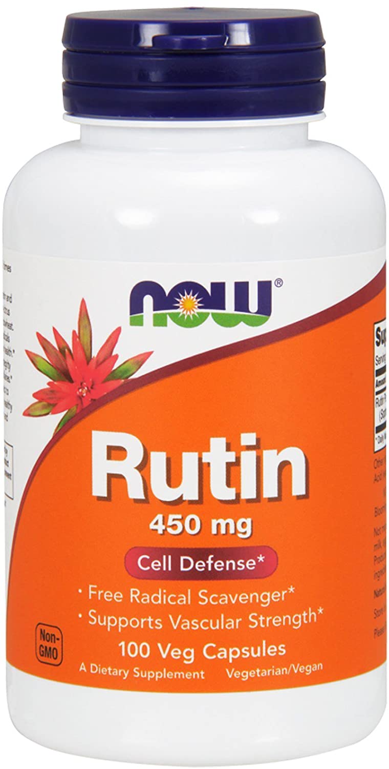 NOW® Rutin 450mg Cell Defense Capsules 100ct. - Sona Shop