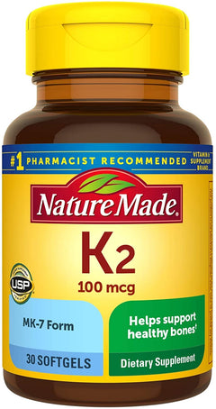 Nature Made® K2 100mcg Softgels 30ct.