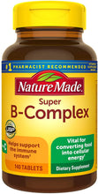Load image into Gallery viewer, Nature Made® Super B-Complex Tablets 140ct.
