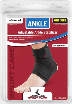 Mueller® Advanced Adjustable Ankle Stabilizer One Size
