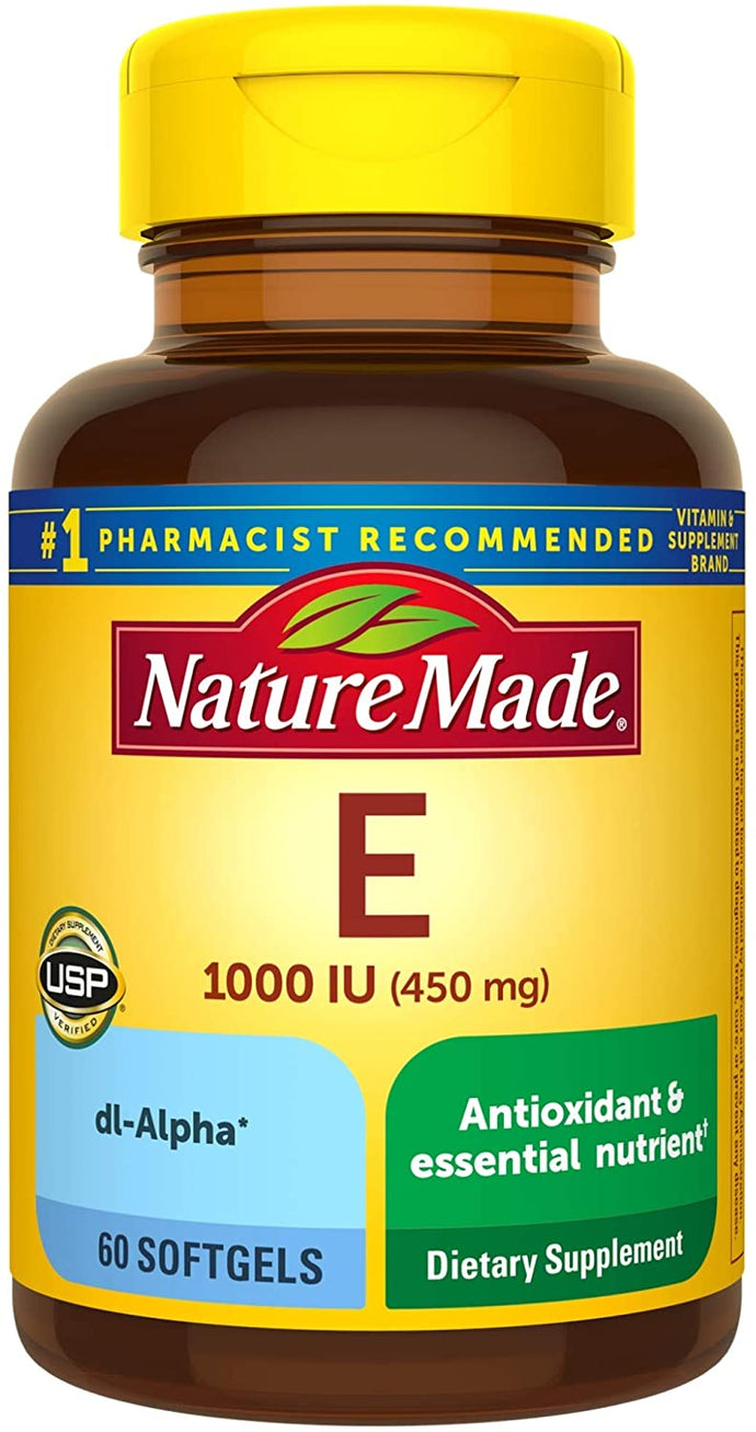 Nature Made® Vitamin E 450mg Softgels 60ct.