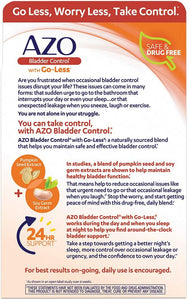 AZO Bladder Control® with Go-Less® Capsules 54ct.