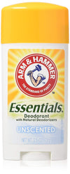 Arm & Hammer Essentials Solid Deodorant, Unscented