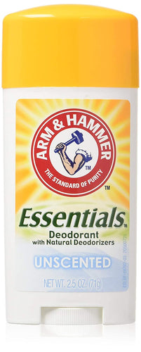 Arm & Hammer Essentials Solid Deodorant, Unscented