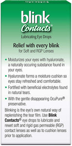 Blink Contacts® Lubricant Eye Drops 0.34fl. oz.