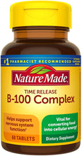 Load image into Gallery viewer, Nature Made® Time Release B-100 Complex Tablets 60ct.