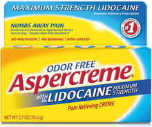 Cargar imagen en el visor de la galería, Aspercreme Pain Relieving Creme with Lidocaine