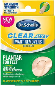 Dr. Scholl's® Clear Away Plantar Wart Remover Pads 24ct.