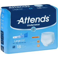 Attends Underwear Extra Absorbency Large 18ct.