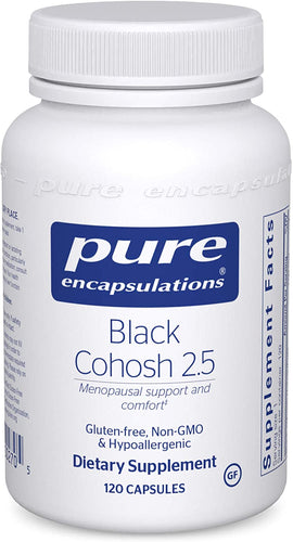 Pure Encapsulations® Black Cohosh 250mg 120ct.