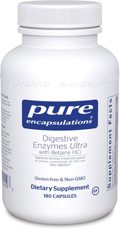 Pure Encapsulations® Digestive Enzymes Ultra w/ HCl Capsules 180ct.