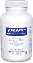 Load image into Gallery viewer, Pure Encapsulations® Digestive Enzymes Ultra w/ HCl Capsules 180ct.