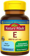 Nature Made® Vitamin E 267mg Softgels 100ct.