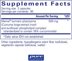 Pure Encapsulations® CurcumaSorb Capsules 180ct.