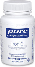 Load image into Gallery viewer, Pure Encapsulations® Iron-C 60ct.