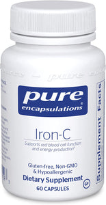 Pure Encapsulations® Iron-C 60ct.