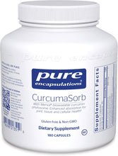 Load image into Gallery viewer, Pure Encapsulations® CurcumaSorb Capsules 180ct.