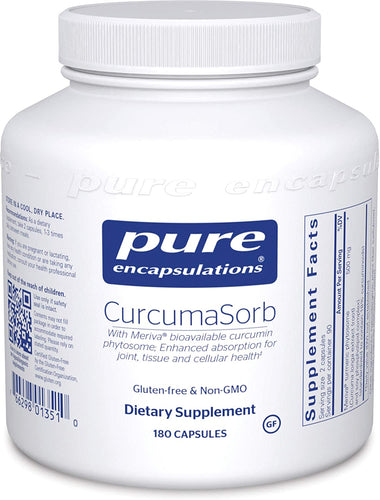 Pure Encapsulations® CurcumaSorb Capsules 180ct.