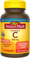 Nature Made® Chewable Vitamin C 500mg Tablets 60ct.