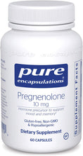 Load image into Gallery viewer, Pure Encapsulations® Pregnenolone 10mg Capsules 60ct.