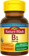 Nature Made® Vitamin B1 Tablets 100ct.