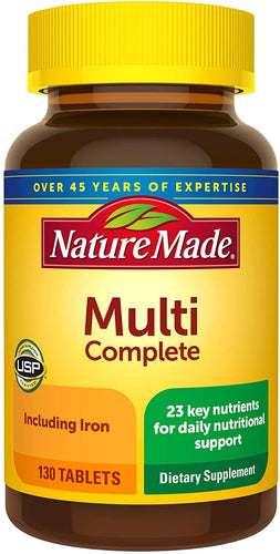 Nature Made® Multi Complete Tablets 130ct.
