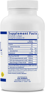Vital Nutrients® Ultra Pure® Fish Oil 700 Softgels 120ct.