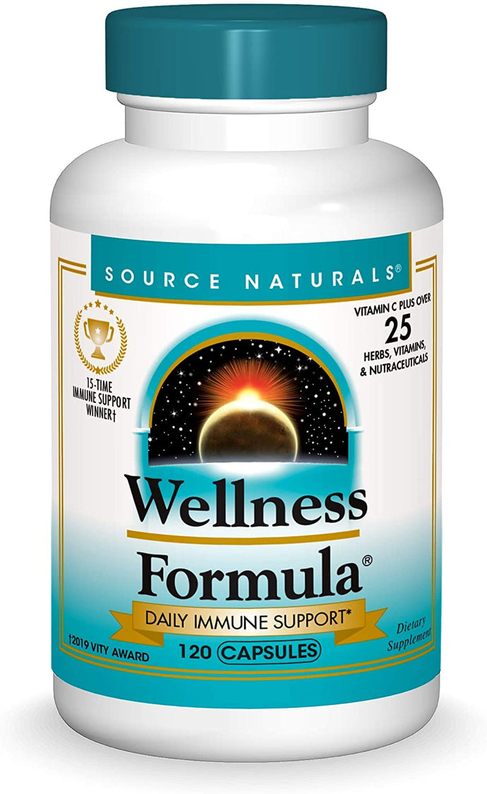 Source Naturals®  Wellness Formula® Herbal Defense Capsules 120ct.