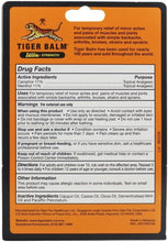 Load image into Gallery viewer, Tiger Balm® Ultra Strength Ointment 0.63oz.