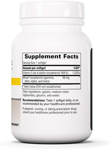 Integrative Therapeutics® Vitamin E 400IU Softgels 60ct.