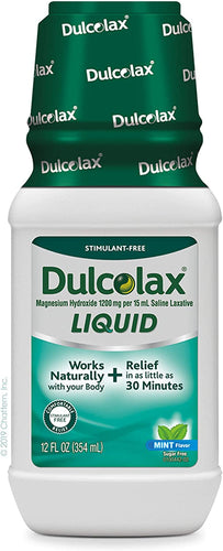 Dulcolax® Liquid Laxative Mint Flavor 12fl. oz.