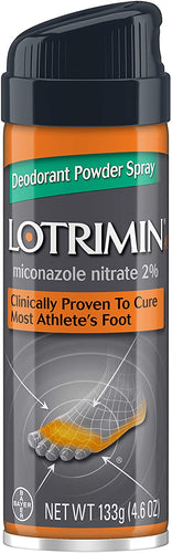 Lotrimin® AF Miconazole Nitrate Antifungal Deodorant Powder Spray 4.6oz.