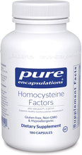 Load image into Gallery viewer, Pure Encapsulations® Homocysteine Factors Capsules 180ct.