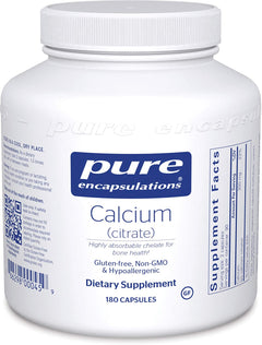 Pure Encapsulations® Calcium Citrate 150mg Capsules 180ct.