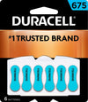 Duracell® 675 Hearing Aid Batteries with Easy-Fit Tab 6ct.