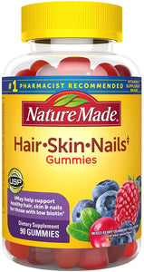 Nature Made® Hair Skin and Nails Gummies