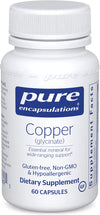 Pure Encapsulations® Copper (glycinate) 2mg 60ct.
