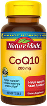 Load image into Gallery viewer, Nature Made® CoQ10 200mg Softgels 40ct.