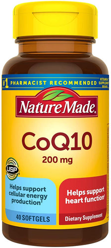 Nature Made® CoQ10 200mg Softgels 40ct.